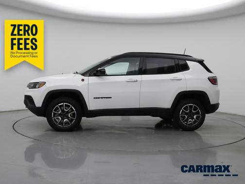 White 2025 Jeep Compass Trailhawk