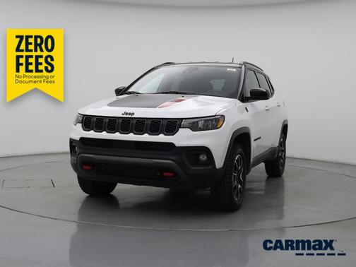 White 2025 Jeep Compass Trailhawk