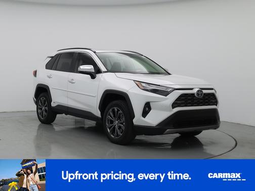 White 2023 Toyota RAV4 Hybrid Limited
