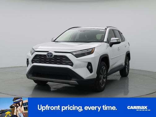 White 2023 Toyota RAV4 Hybrid Limited