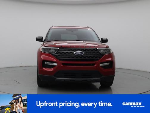 Red 2022 Ford Explorer XLT