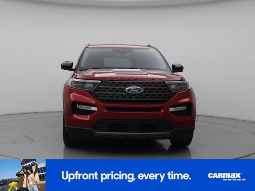 Red 2022 Ford Explorer XLT