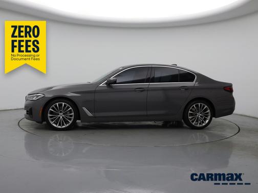 Gray 2021 BMW 530 I