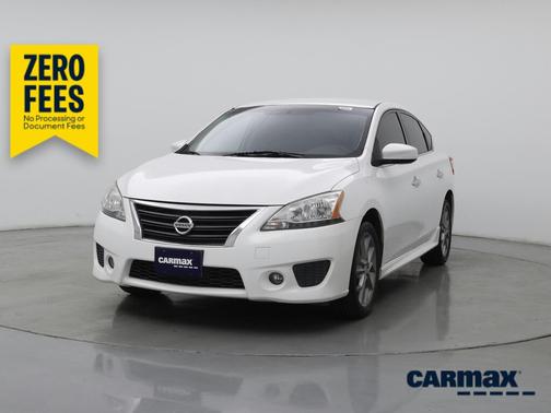 White 2014 Nissan Sentra SR