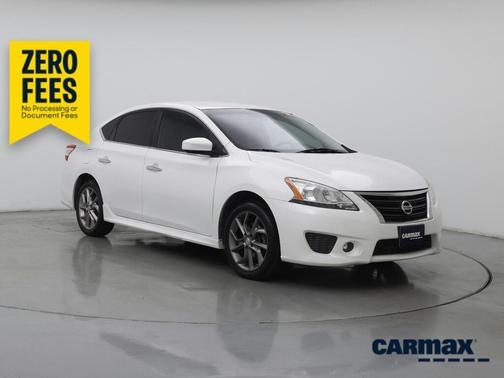 White 2014 Nissan Sentra SR