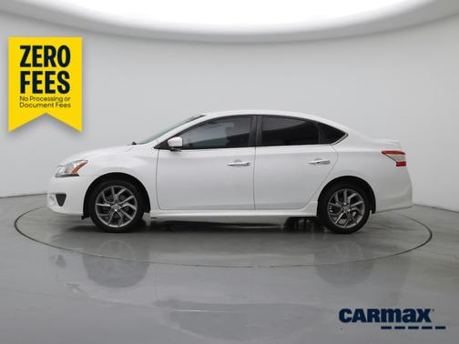 White 2014 Nissan Sentra SR