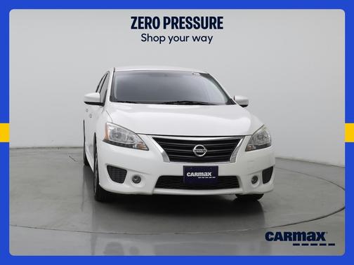 White 2014 Nissan Sentra SR