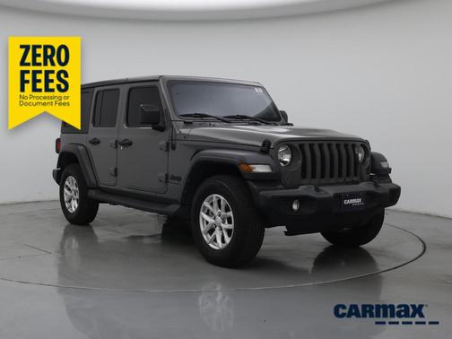 Gray 2023 Jeep Wrangler Unlimited Sport S