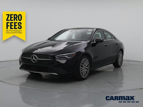Black 2025 Mercedes-Benz CLA 250
