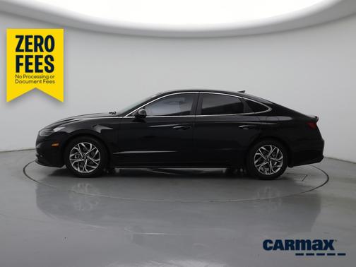 Black 2023 Hyundai SONATA SEL