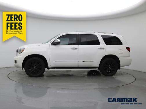 White 2018 Toyota Sequoia Limited