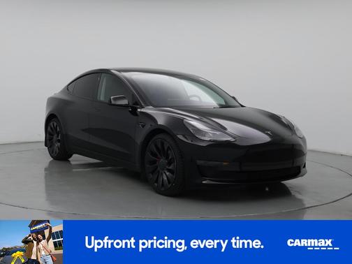 Black 2023 Tesla Model 3 Performance