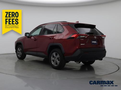 Red 2025 Toyota RAV4 XLE
