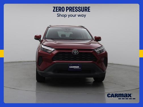 Red 2025 Toyota RAV4 XLE