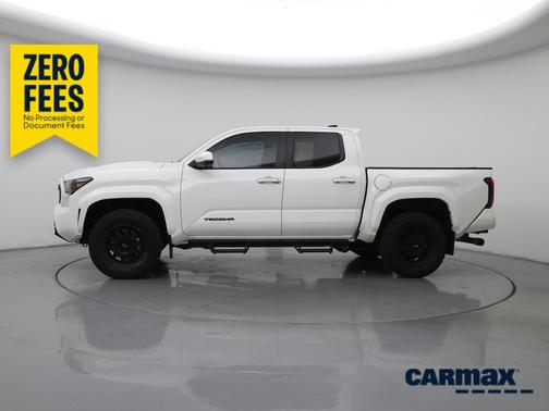 White 2024 Toyota Tacoma TRD Sport