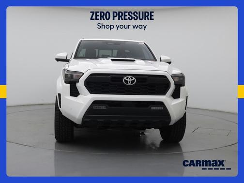 White 2024 Toyota Tacoma TRD Sport