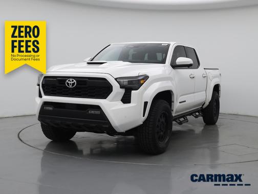 White 2024 Toyota Tacoma TRD Sport