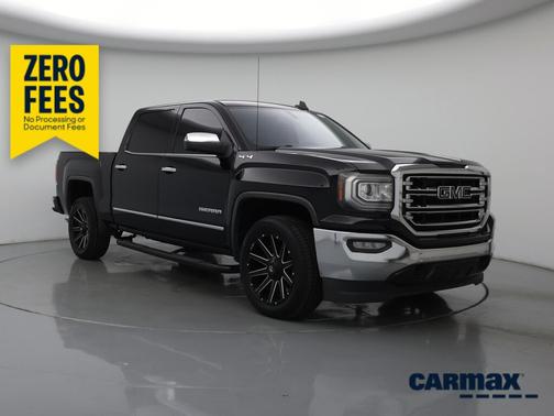 Black 2018 GMC Sierra 1500 SLT