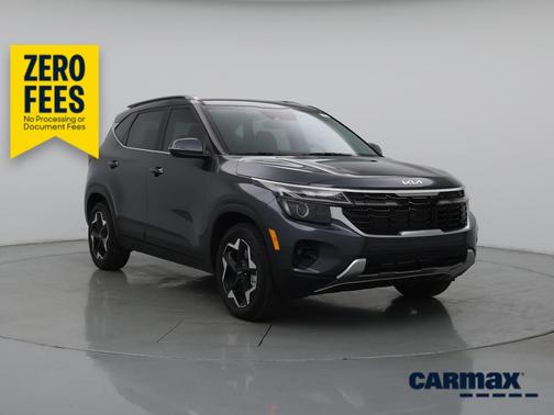 Gray 2025 Kia Seltos EX