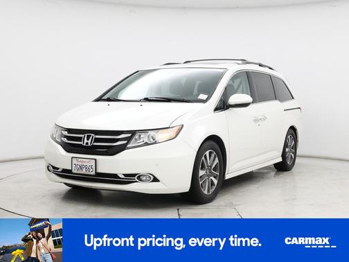White 2014 Honda Odyssey Touring Elite