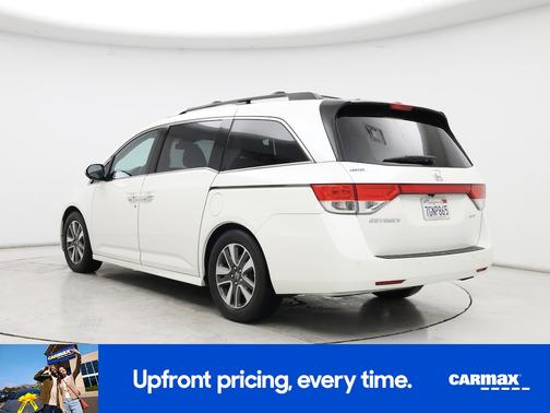 White 2014 Honda Odyssey Touring Elite