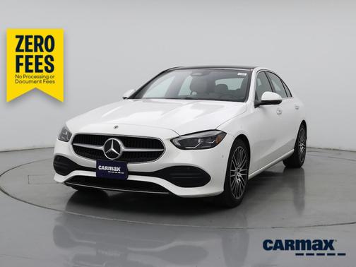 White 2025 Mercedes-Benz C-Class