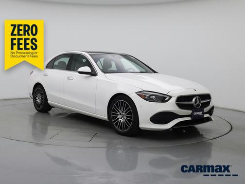 White 2025 Mercedes-Benz C-Class