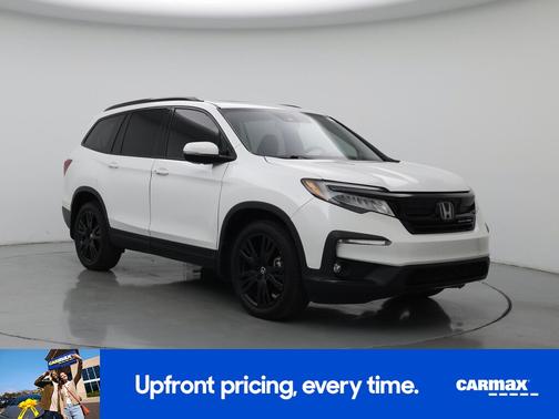 White 2021 Honda Pilot Black Edition