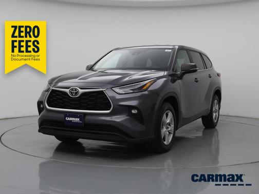 Gray 2025 Toyota Highlander LE