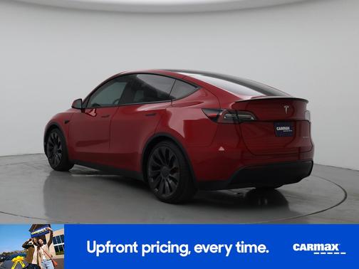Red 2023 Tesla Model Y Performance