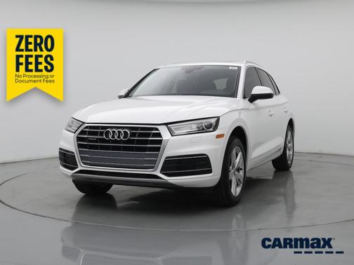 White 2019 Audi Q5 Premium