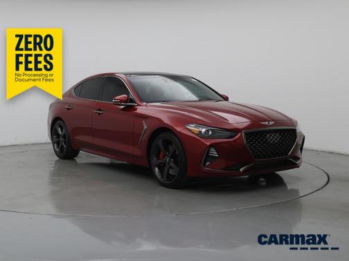 Red 2019 Genesis G70 Advanced