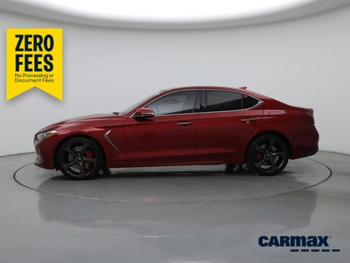 Red 2019 Genesis G70 Advanced