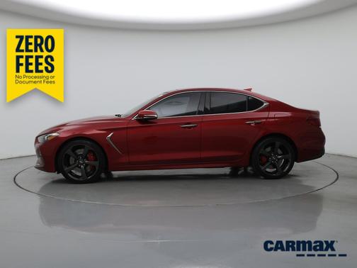 Red 2019 Genesis G70 Advanced