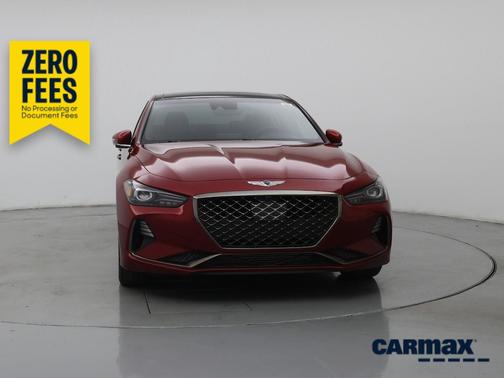Red 2019 Genesis G70 Advanced