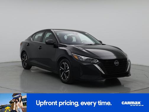 Black 2024 Nissan Sentra SV