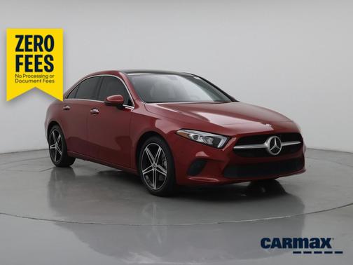 Burgundy 2022 Mercedes-Benz A-Class