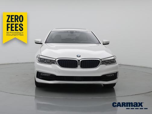White 2018 BMW 530e iPerformance