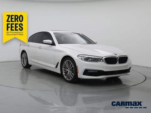 White 2018 BMW 530e iPerformance