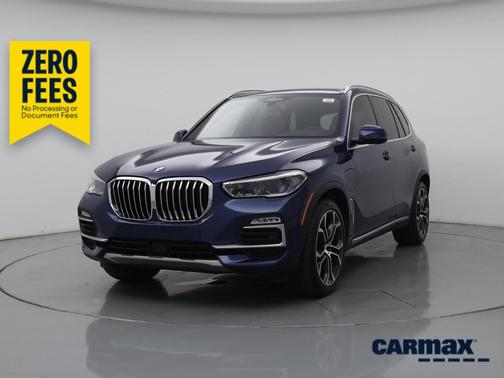 Blue 2021 BMW X5 PHEV XDrive45e