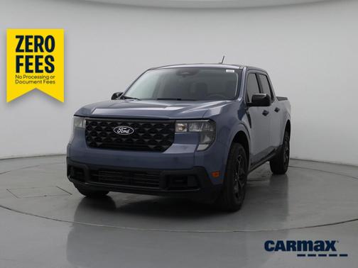 Blue 2025 Ford Maverick XLT