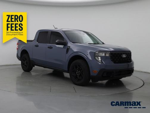 Blue 2025 Ford Maverick XLT