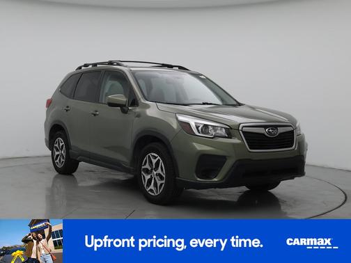 Green 2020 Subaru Forester Premium