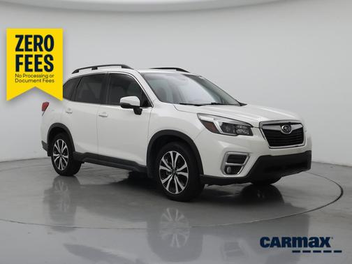 White 2021 Subaru Forester Limited
