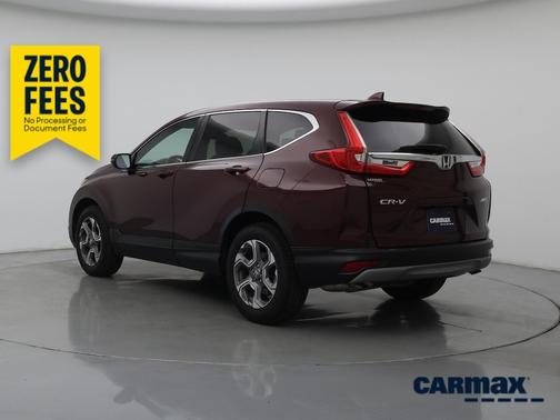 Burgundy 2019 Honda CR-V EX