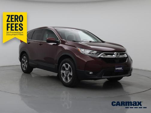 Burgundy 2019 Honda CR-V EX