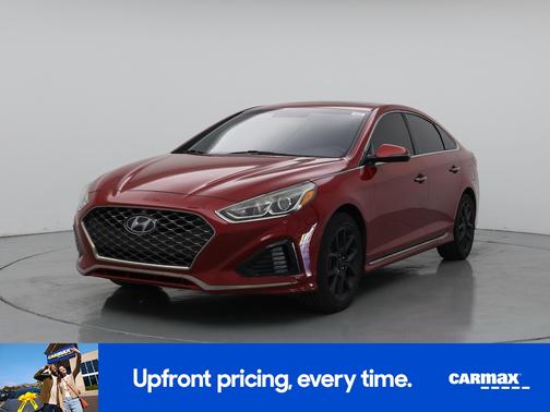 Red 2018 Hyundai SONATA Sport