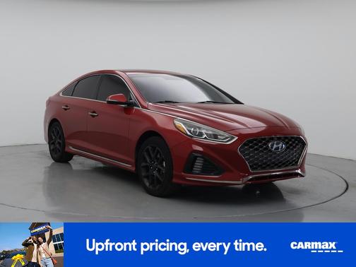 Red 2018 Hyundai SONATA Sport