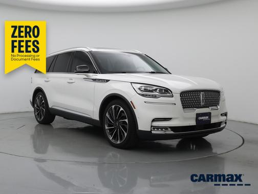 White 2020 Lincoln Aviator Reserve