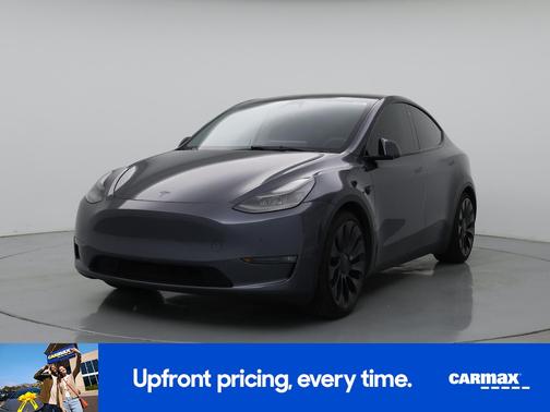 Gray 2023 Tesla Model Y Performance